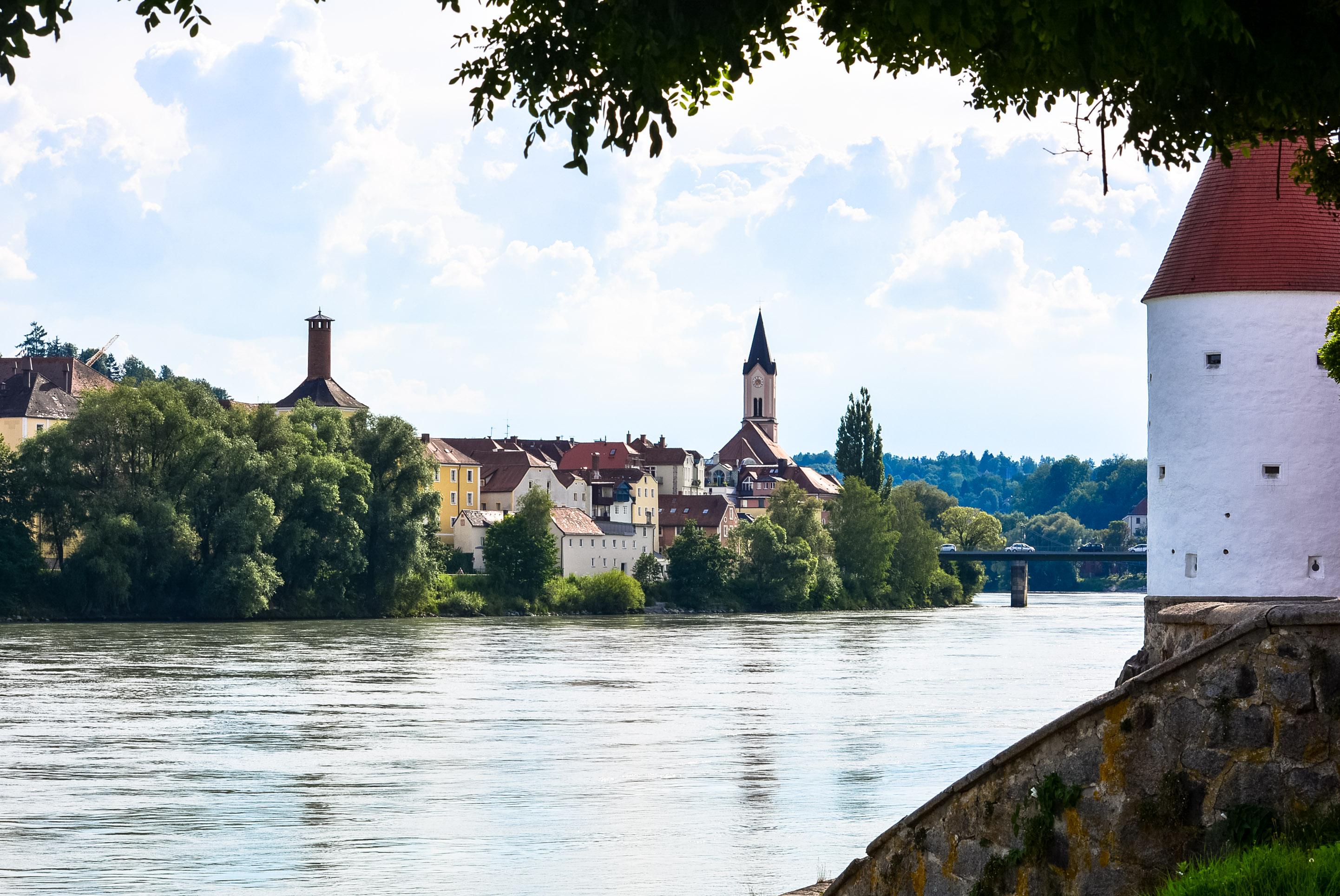 Passau, inizia il Danubio