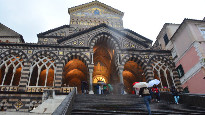 Amalfi, sera e pioggia