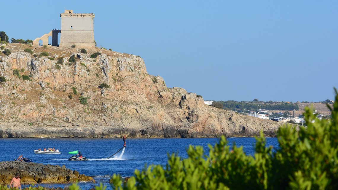 Flyboard a Porto Selvaggio