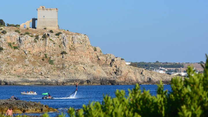 Flyboard a Porto Selvaggio