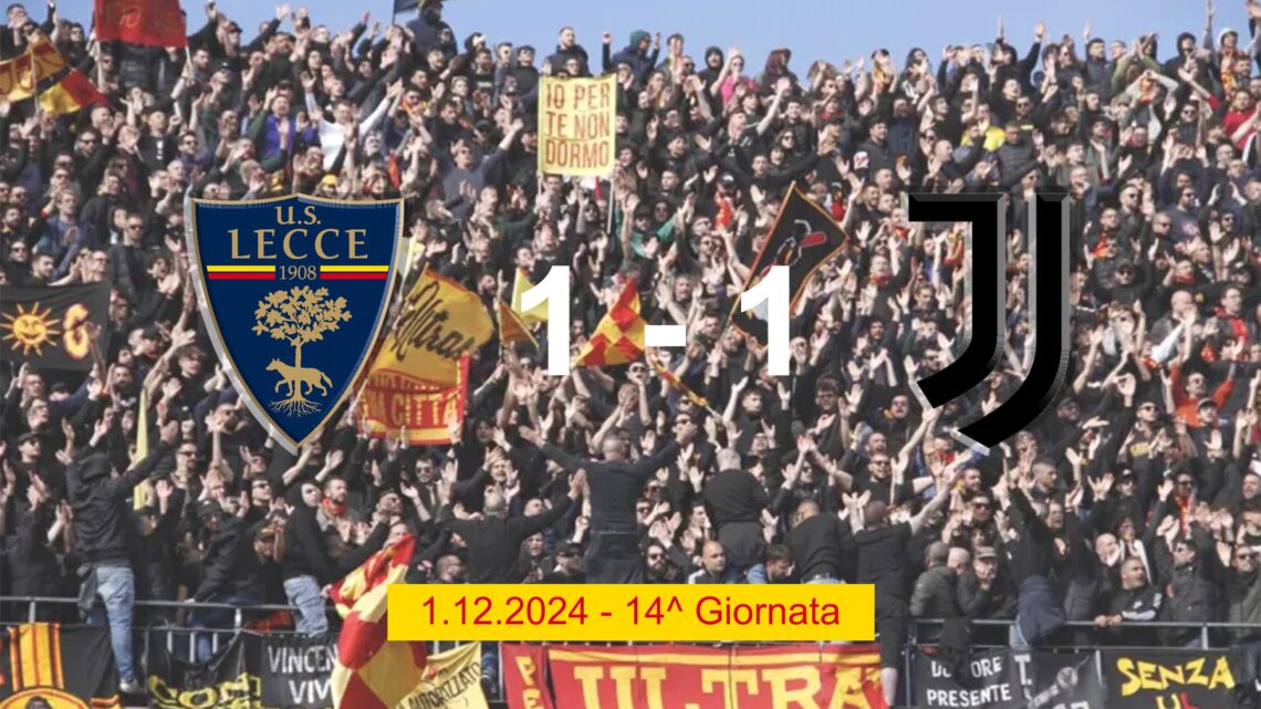 Lecce – Juventus. Un’altra pietra nel muro